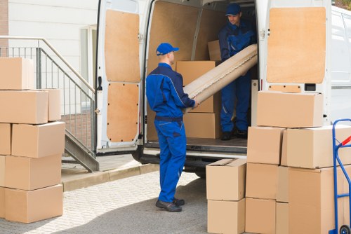 Moving truck service for residential removals in Hatch End