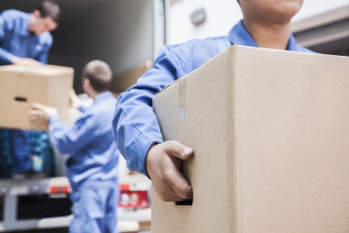 Preparation and packing for a man and van move in Hatch End