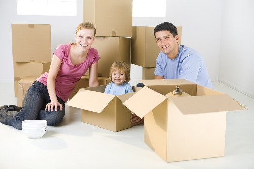 Local moving truck for apartments and house moves in Hatch End