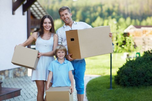 Removal van service for home and business moves in Hatch End