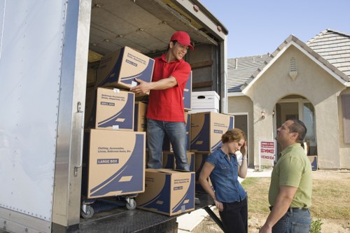 Furniture removal service for a flat or family home in Hatch End