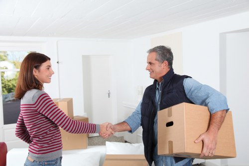 Truck hire support for moving day access and loading in Hatch End