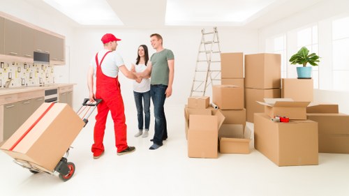 Commercial removals support for businesses in Hatch End