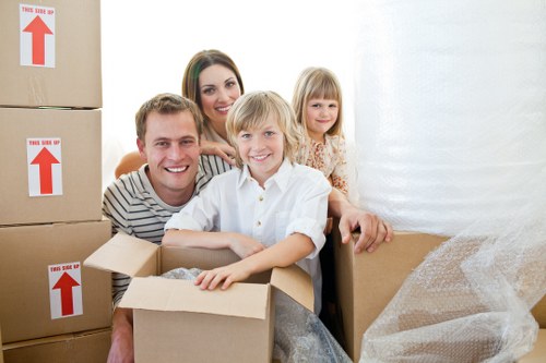 Commercial removals van support for offices and shops in Hatch End