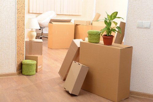 Local Hatch End removals van handling a house move with care